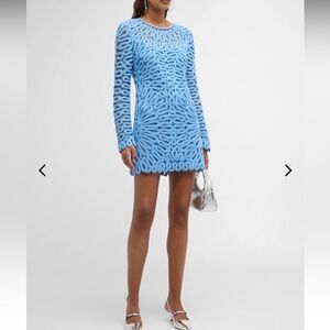 Jonathan Simkhai McCall Crochet Mini Dress NWT Size 0